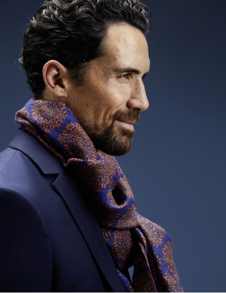 chic men's scarf